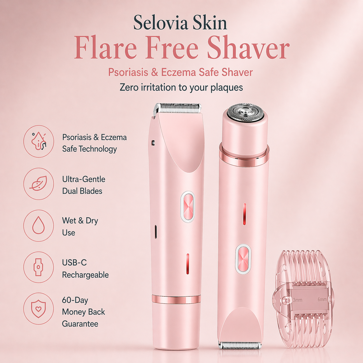 Selovia Skin Flare Free Shaver